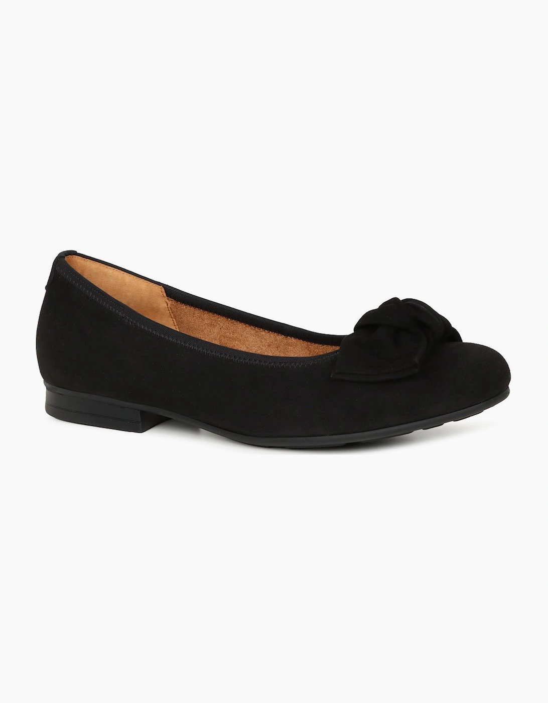 Gabor Women's Black Picnic Ballet Pumps - Size: 5.5
