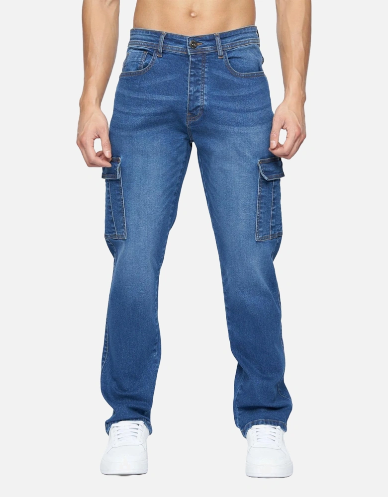 Mens Kremtap Cargo Jeans