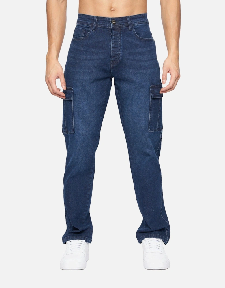 Mens Kremtap Cargo Jeans