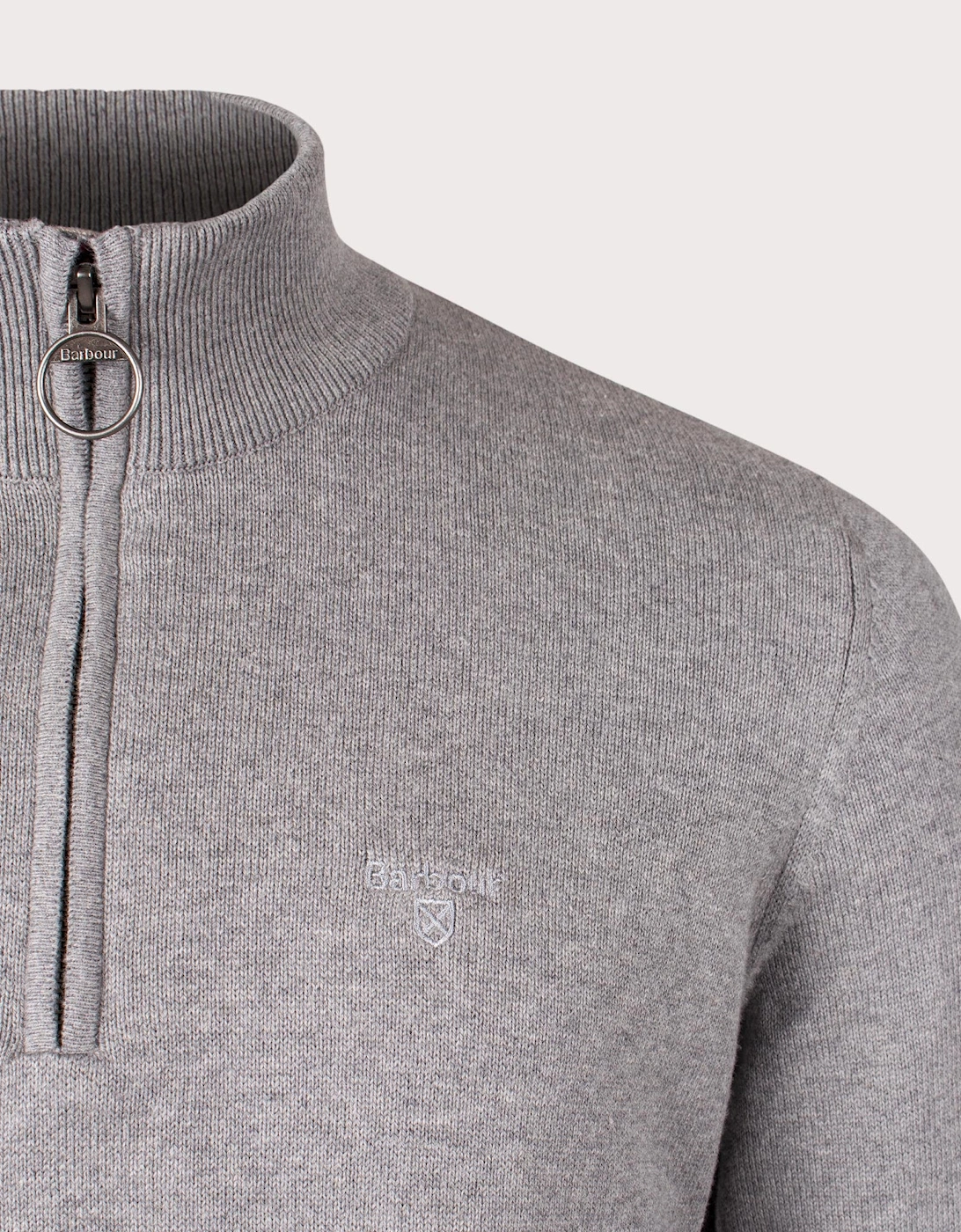 Quarter Zip Cotton Knit
