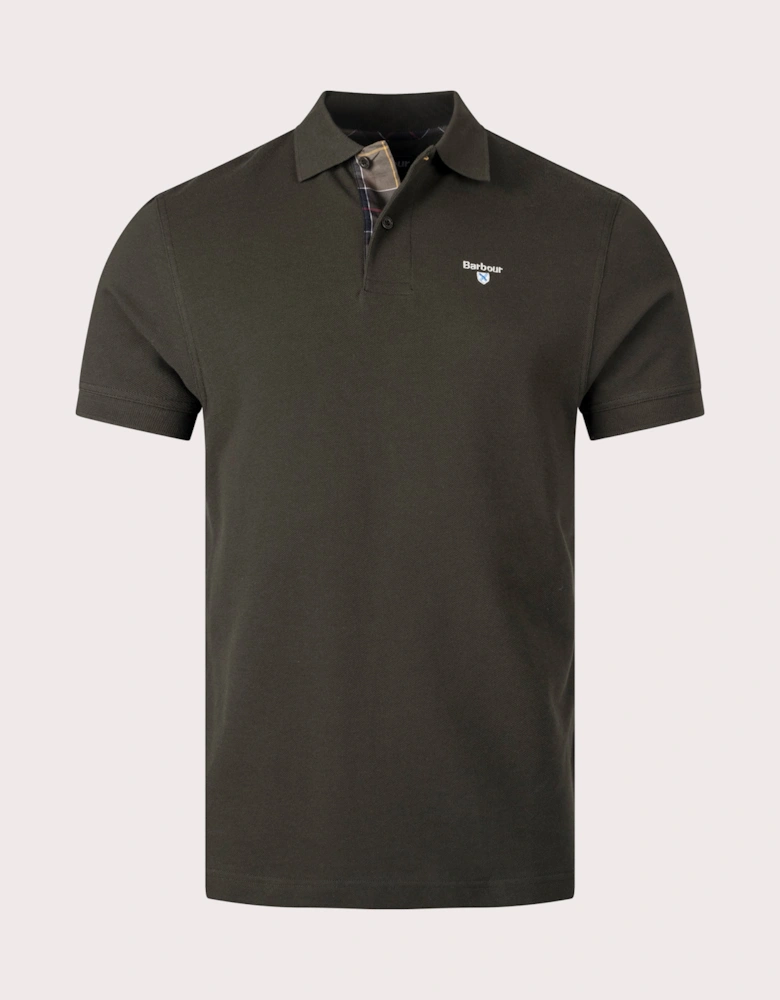 Tartan Pique Polo Shirt