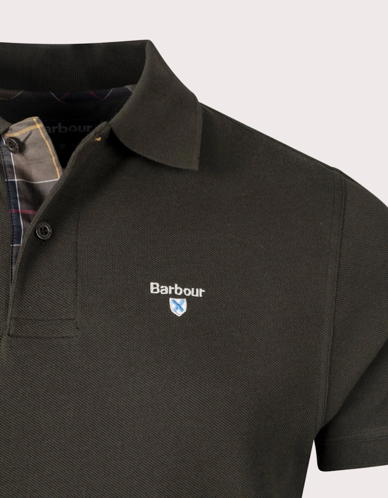 Tartan Pique Polo Shirt