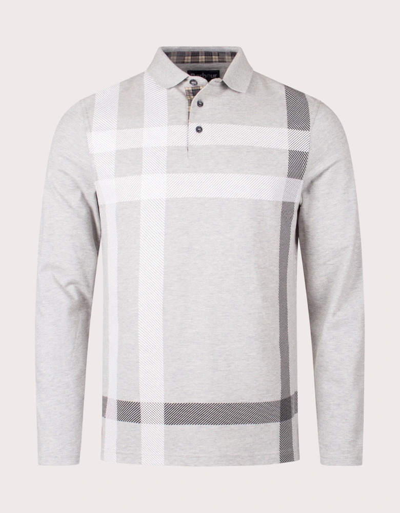 Blaine Tailored Long Sleeve Polo Shirt
