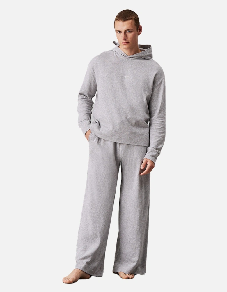 Modern Terry Lounge Hoodie, Medium Grey Heather