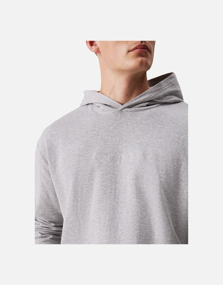 Modern Terry Lounge Hoodie, Medium Grey Heather
