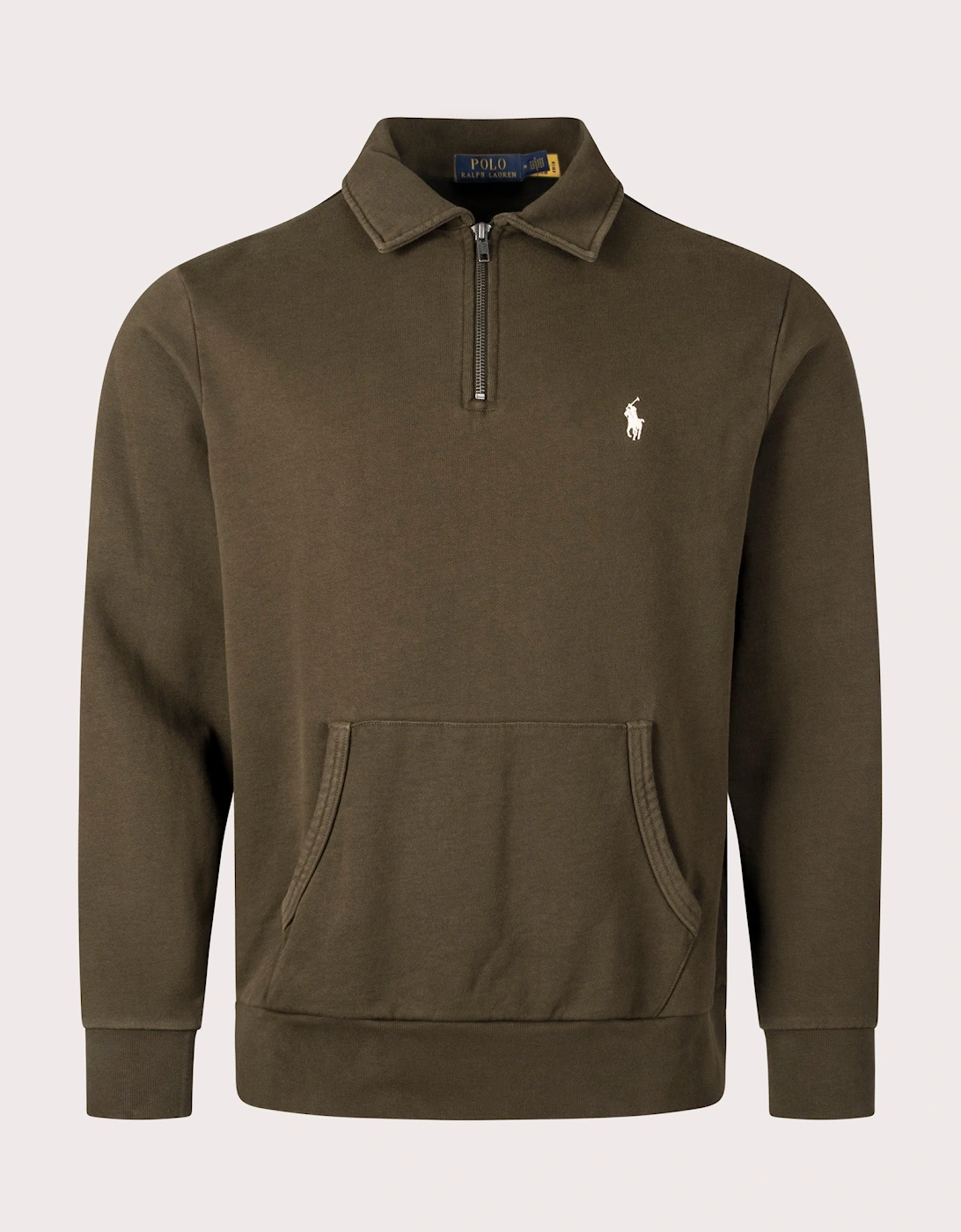 Quarter Zip Loopback Terry Sweatshirt, 5 of 4