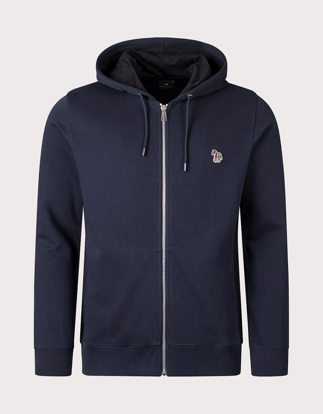 Zebra Logo Zip Through Hoodie, 4 of 3