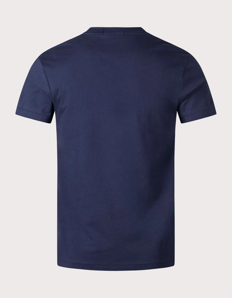 Custom Slim Fit Logo Jersey T-Shirt