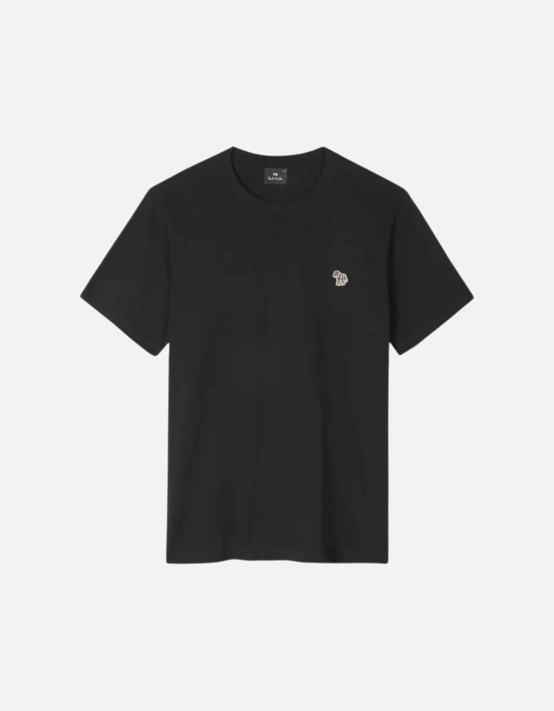 Men's Paul Smith Reg Fit SS T-Shirt Zebra - Black - Size: 42