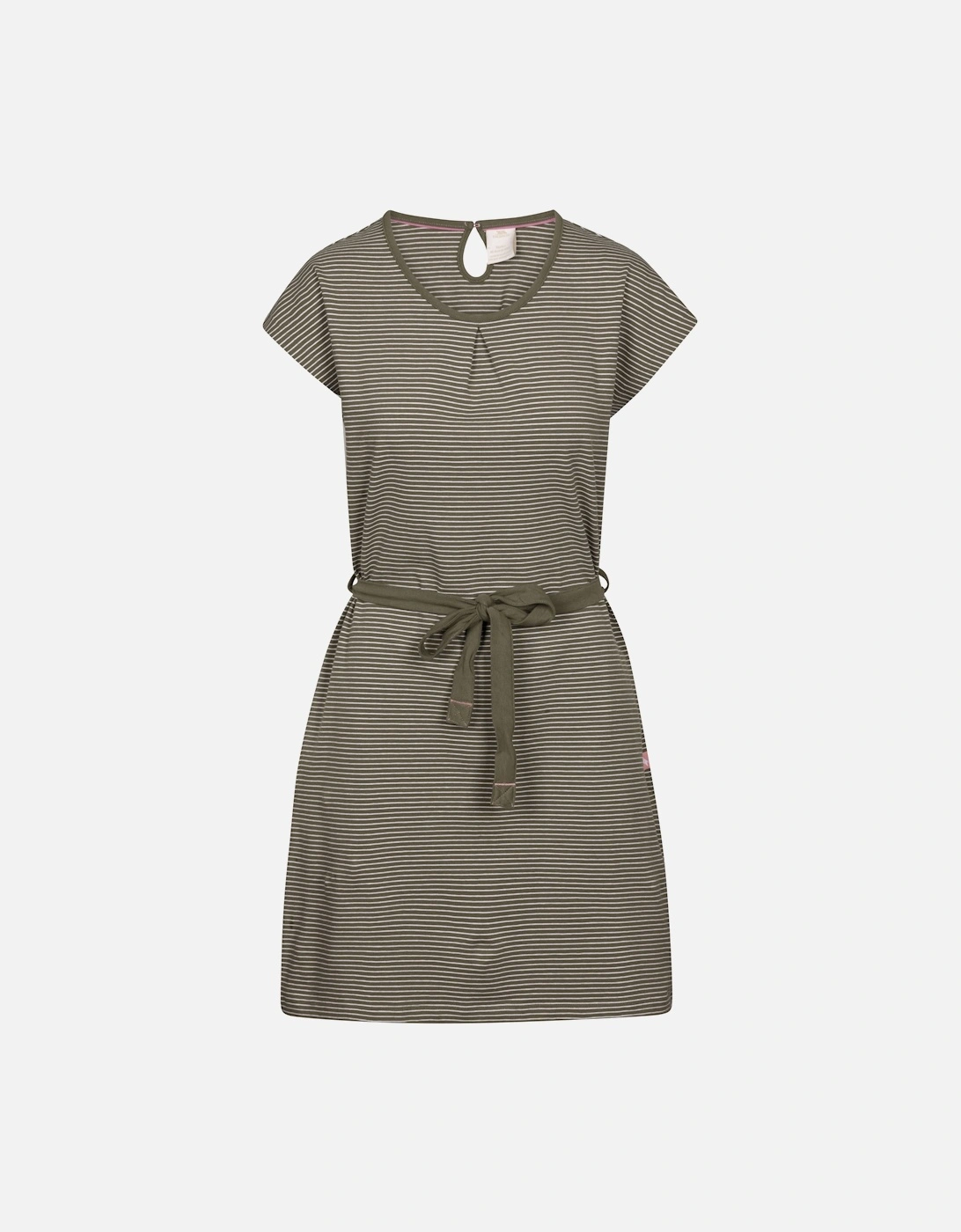 Trespass Women's Tan / Lidia Round Neck Cotton Dress - : 6 Xs