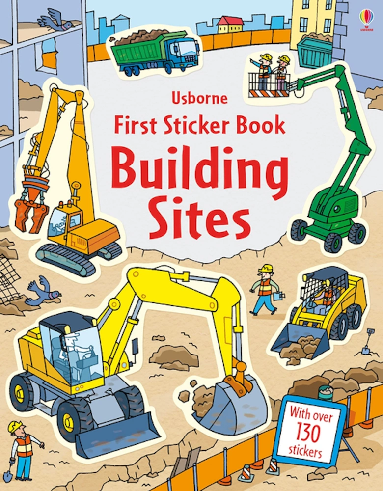 First Sticker Books: Building Sites