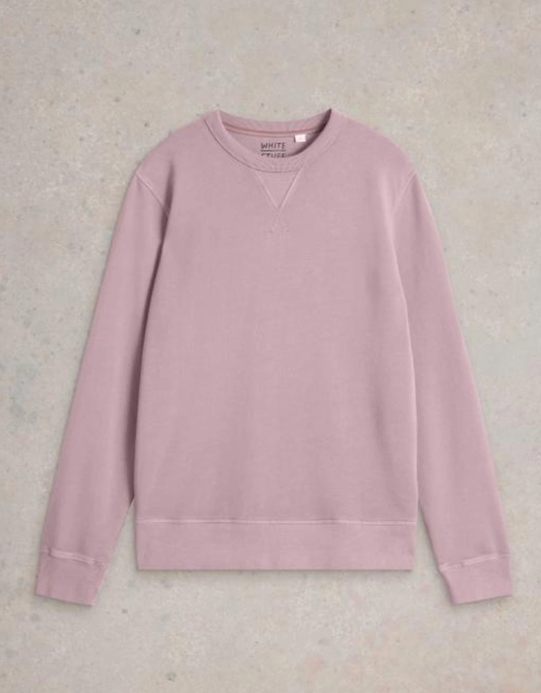 Men's Crew Neck Sweat Mid Pink