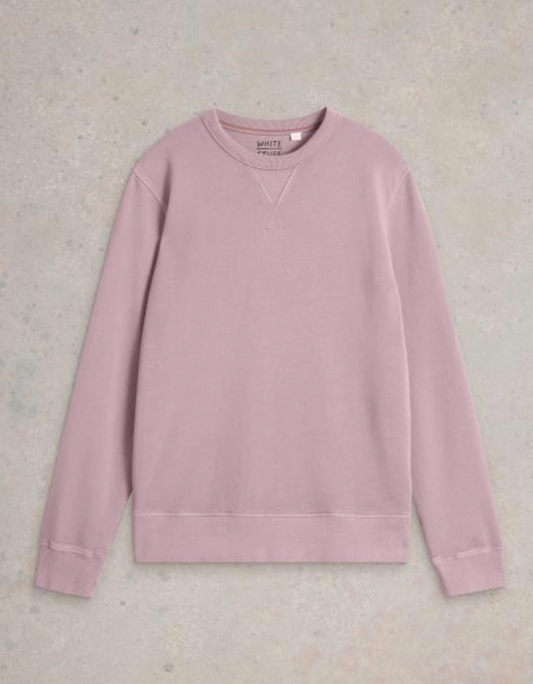 Men's Crew Neck Sweat Mid Pink