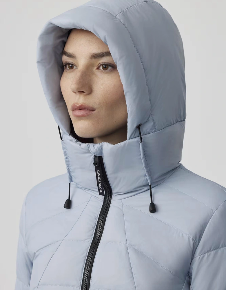 Womens Abbott Hooded Jacket Blue