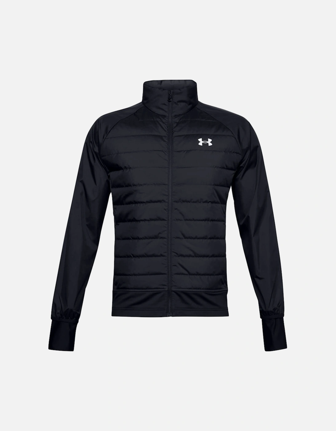 Mens UA Run Insulate Hybrid Jacket - Storm Run Insulate Hybrid Jacket, 6 of 5