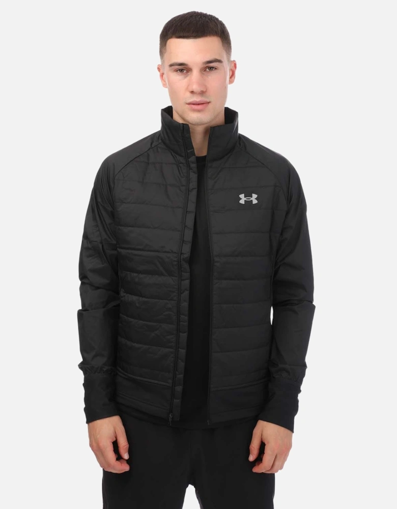 Mens UA Run Insulate Hybrid Jacket - Storm Run Insulate Hybrid Jacket