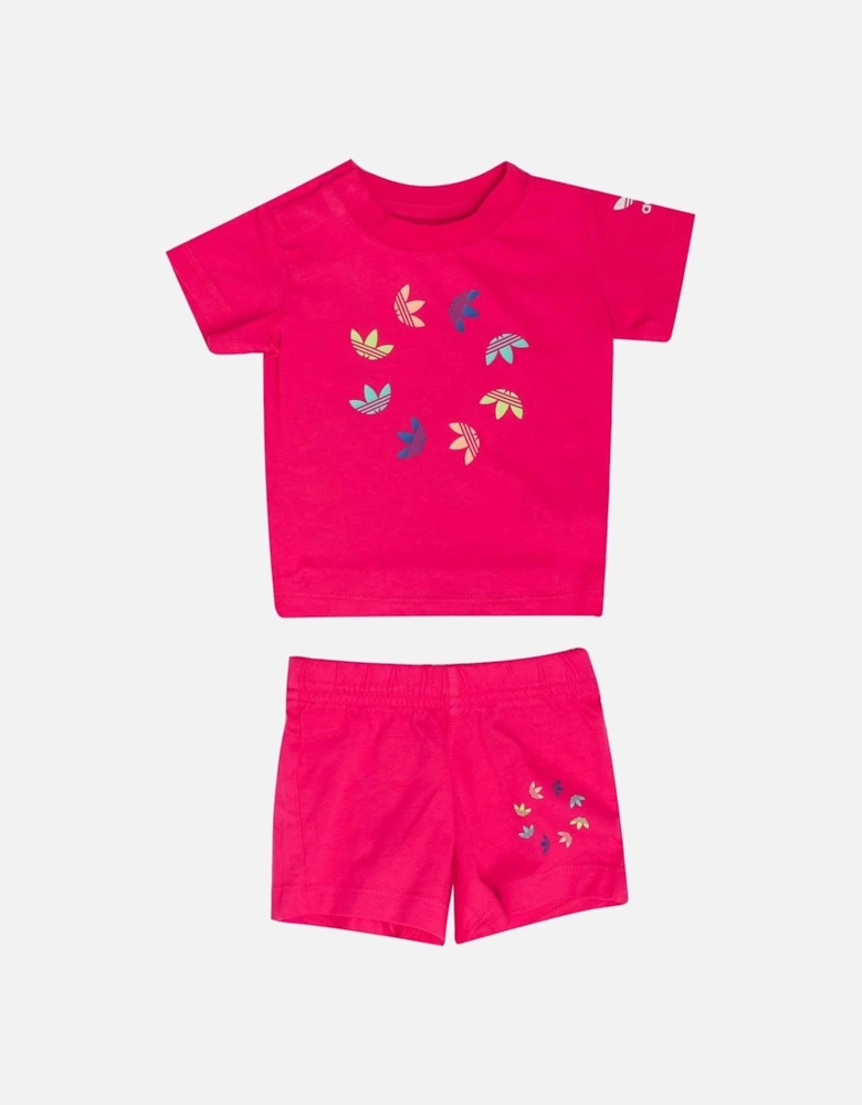 Infants Adicolor Shorts & T-Shirt Set