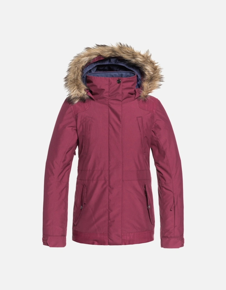 Roxy Girls Tribe Snow Waterproof Insulated Light Ski Coat