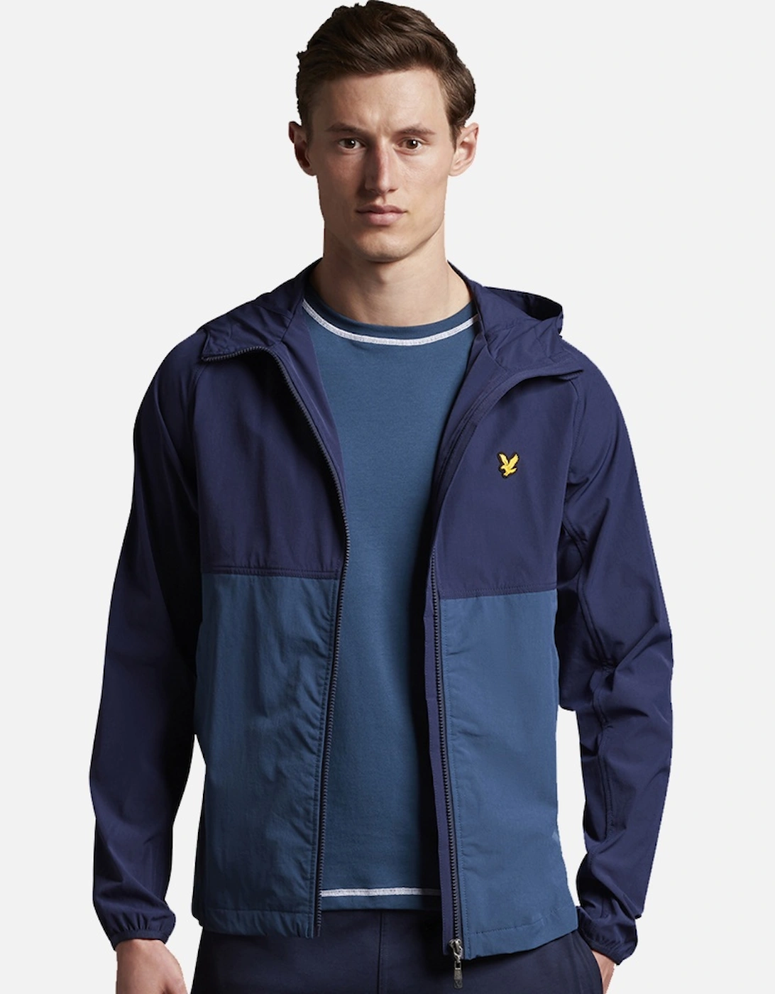 Lyle & Scott Mens Venture Colour Block Padded Jacket, 6 of 5