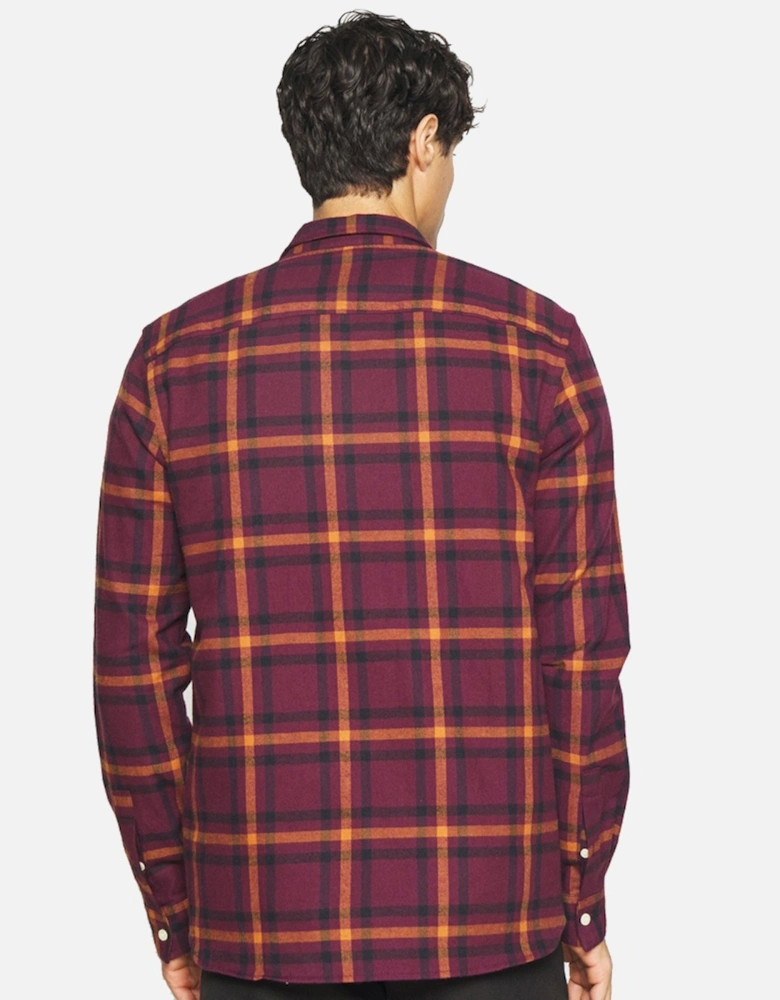 Lyle & Scott Mens Check Flannel Long Sleeve Casual Shirt