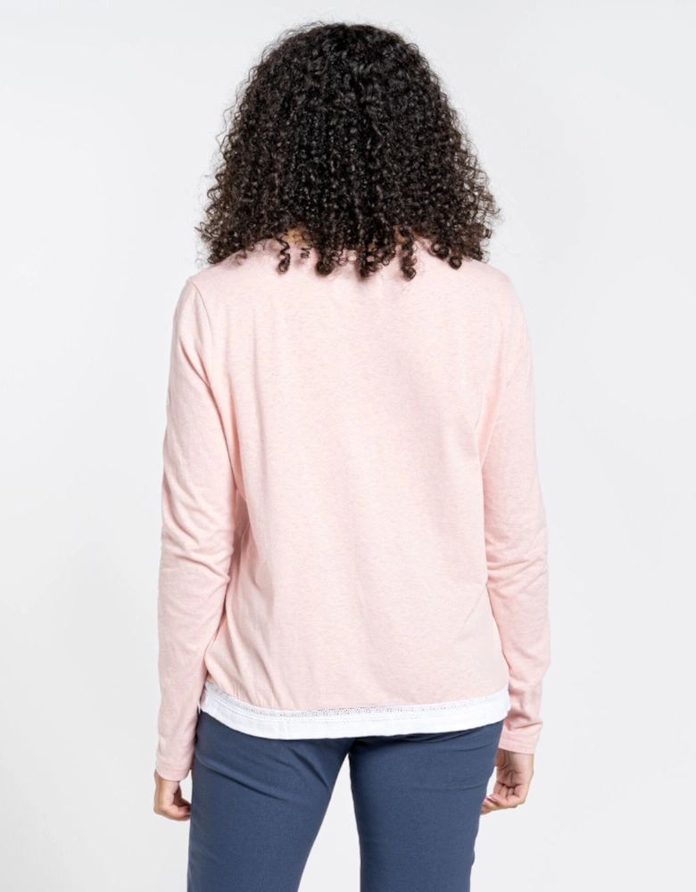 Womens Magnolia Lightweight Long Sleeve Top