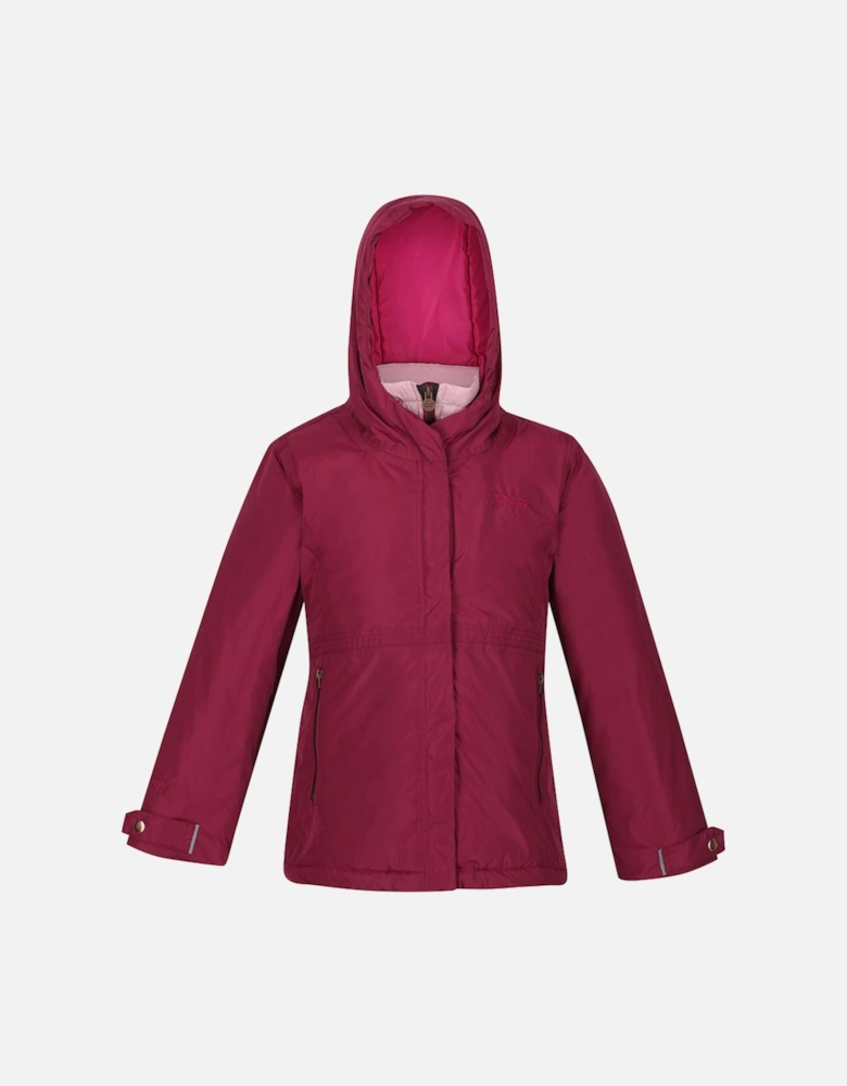 Girls Benazira Waterproof Hooded Jacket Coat