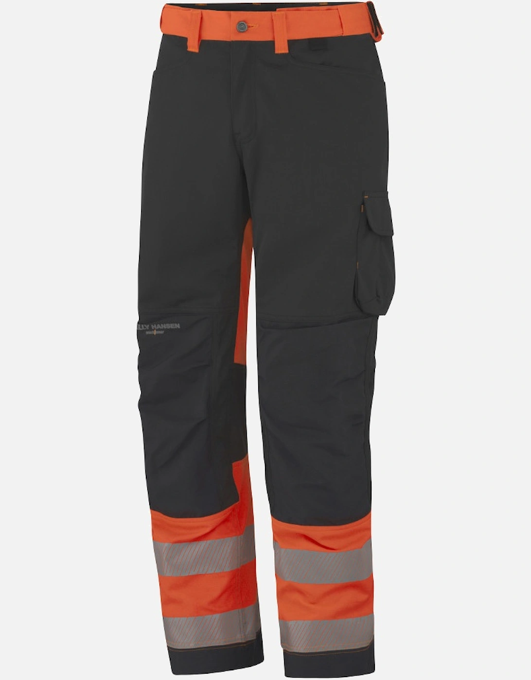 Mens York Reinforced Class 1 Hi Vis Workwear Trousers