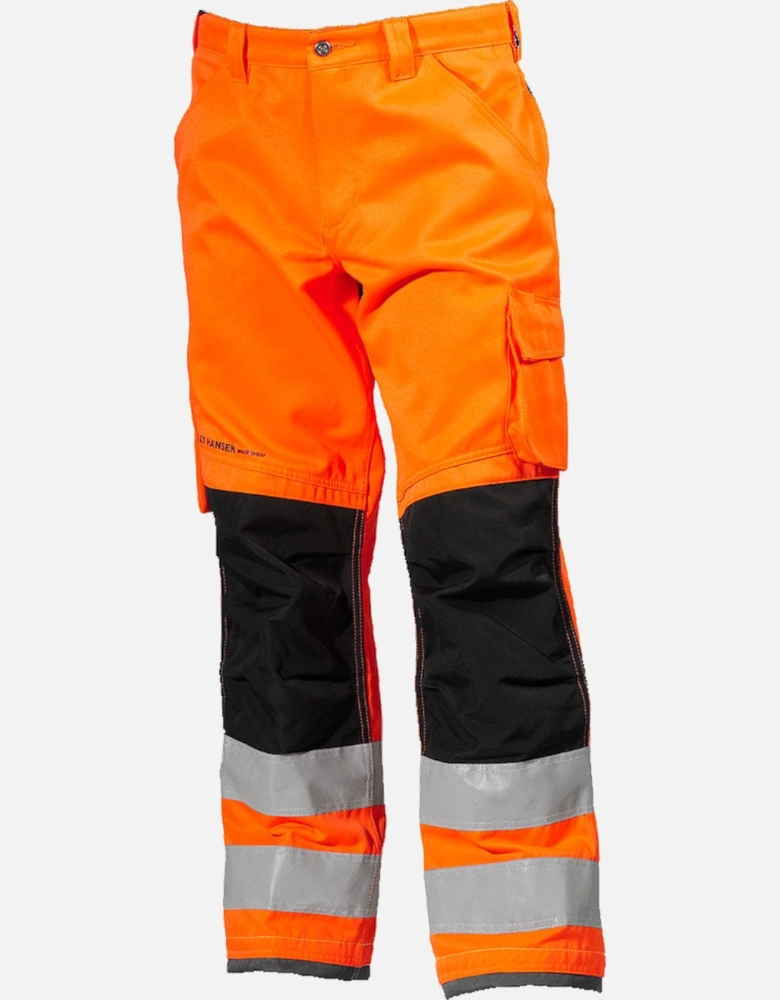 Mens Alna Durable Reinforced Hi-Vis Workwear Trousers