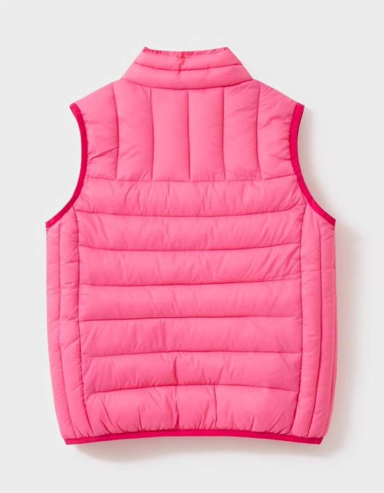 Girls Recycled Lightweight Padded Gilet