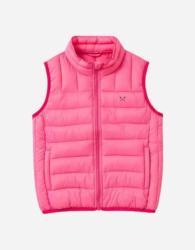 Girls Recycled Lightweight Padded Gilet