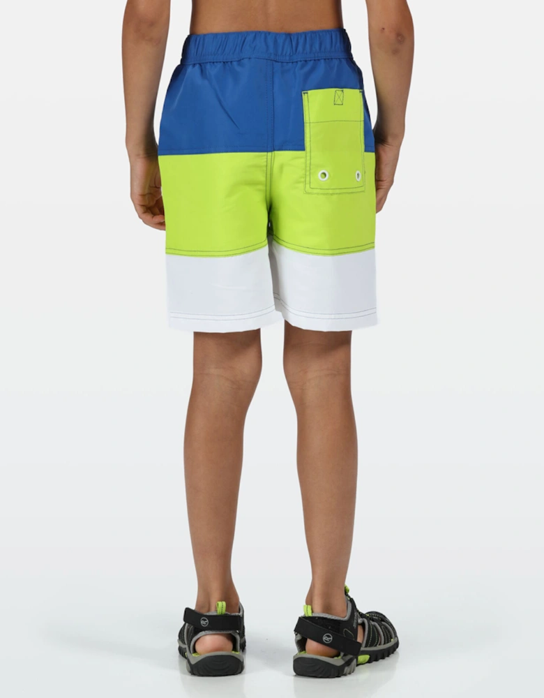 Boys Shaul III Polyester Board Swim Short