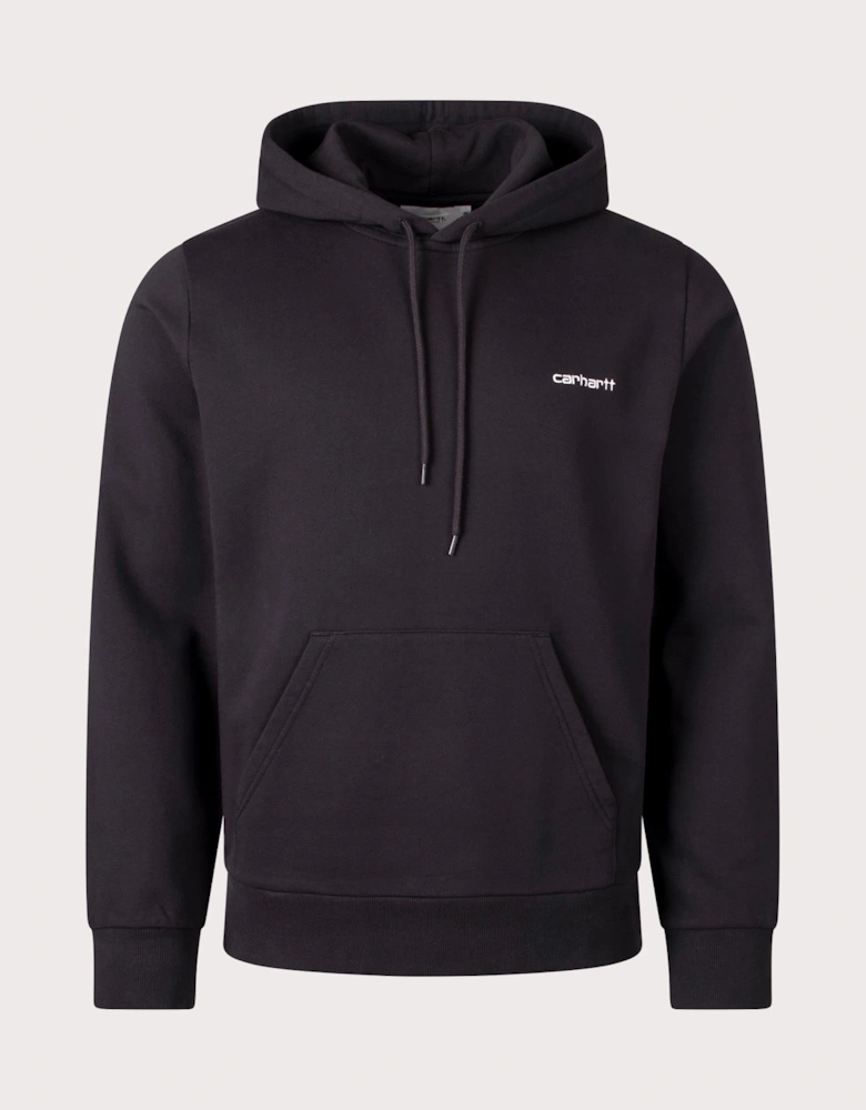 Script Embroidery Hoodie