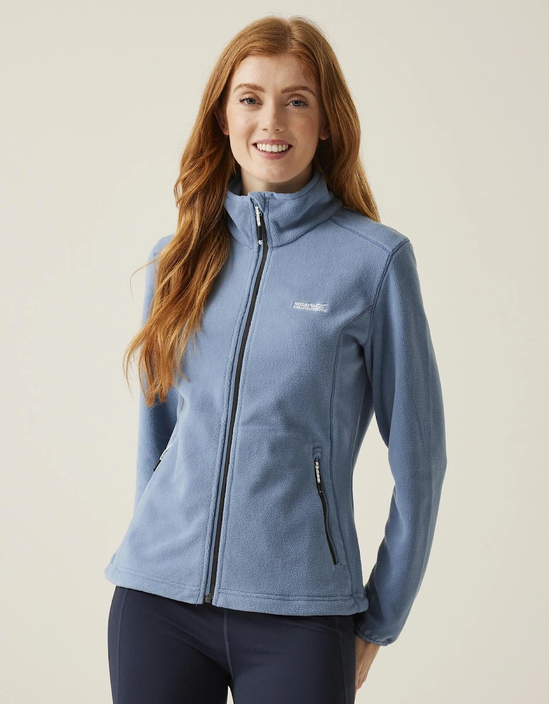 Womens Floreo IV Full Zip Soft Fleece Jacket, 2 of 1