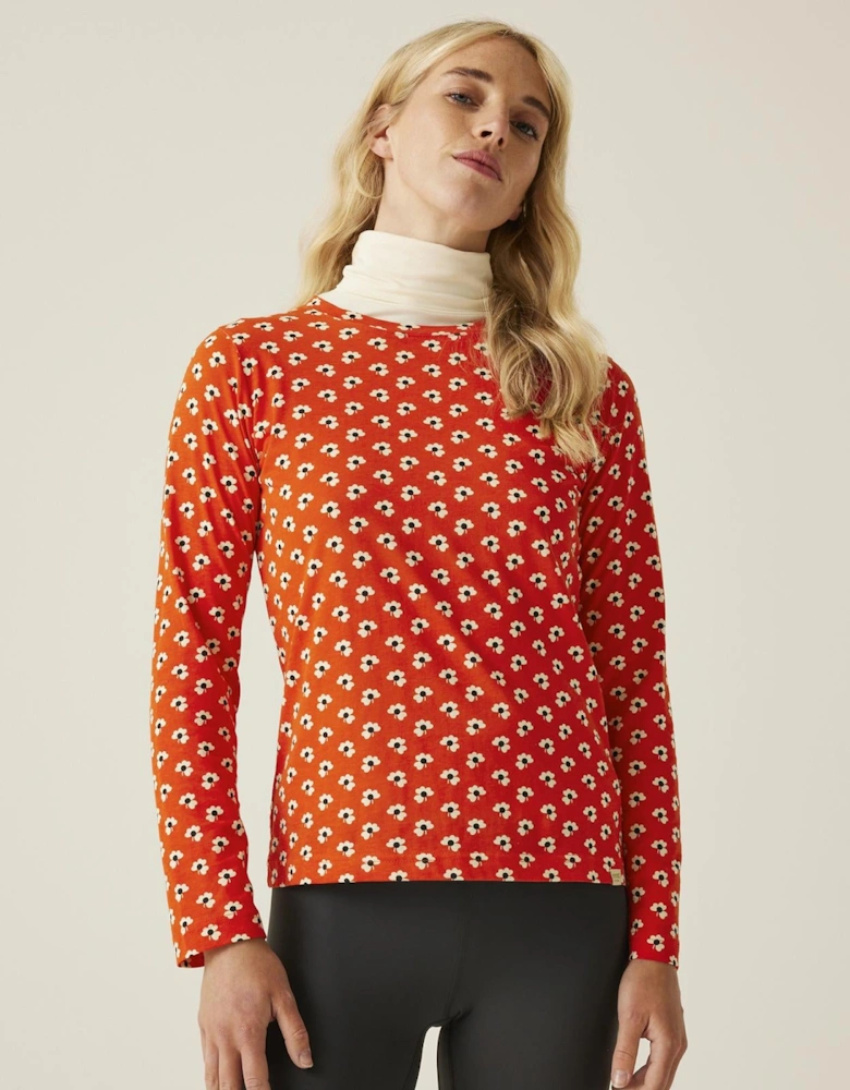 Womens Orla Kiely Long Sleeve Blouse