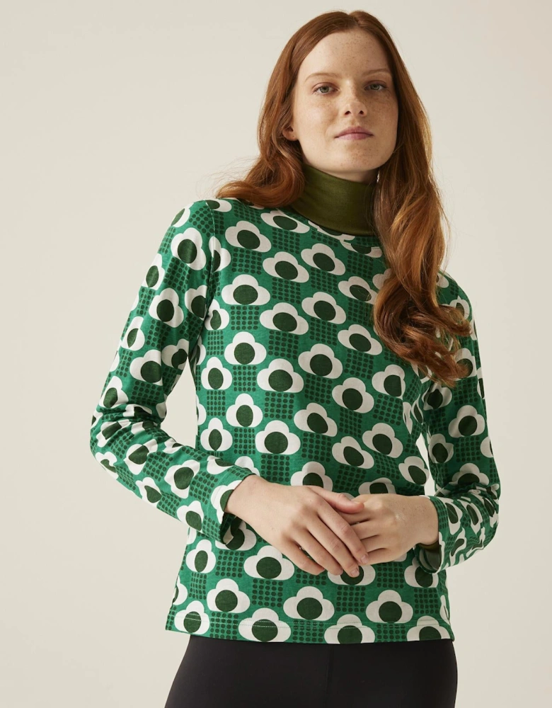 Womens Orla Kiely Long Sleeve Blouse