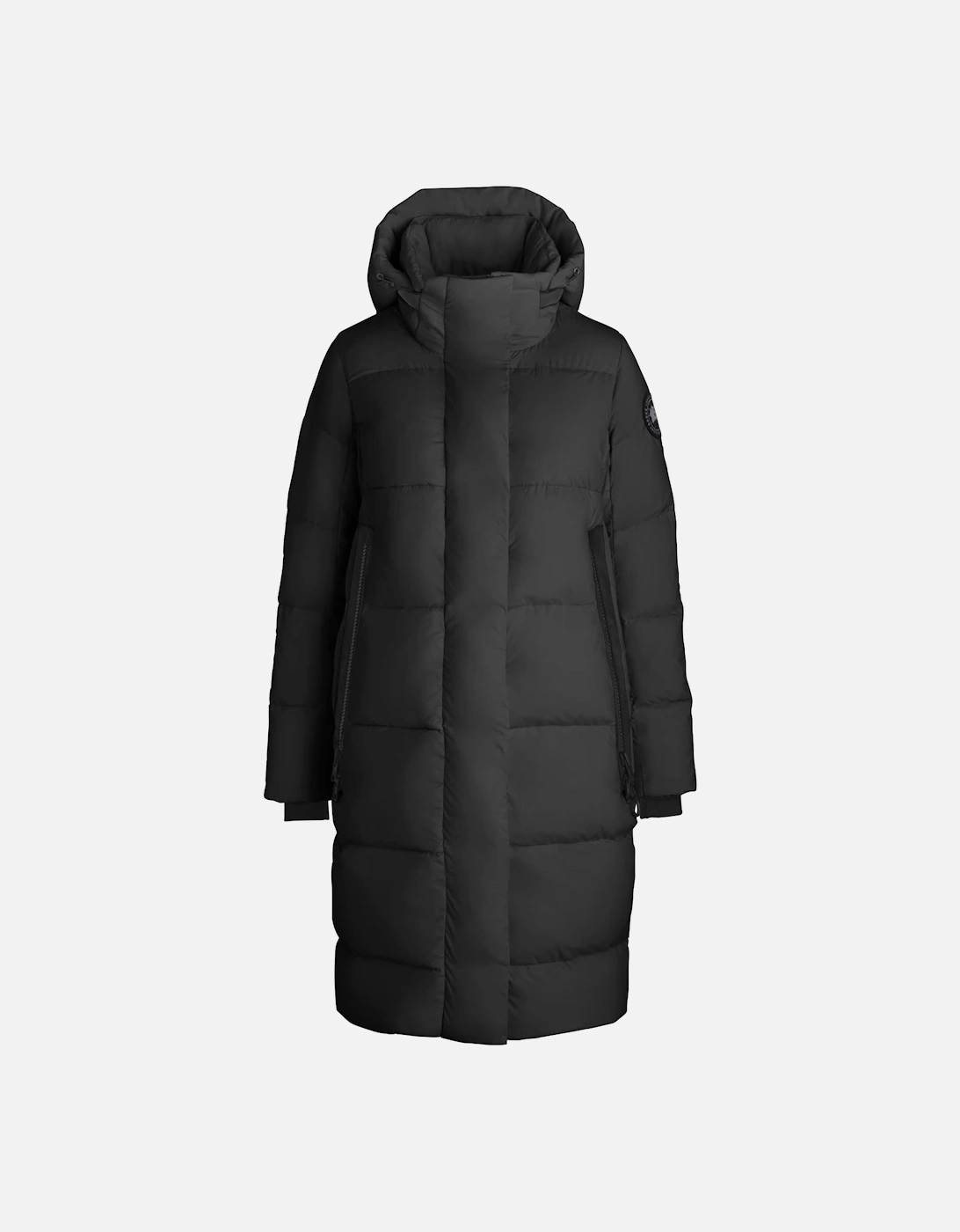 Womens Byward Parka Black, 8 of 7