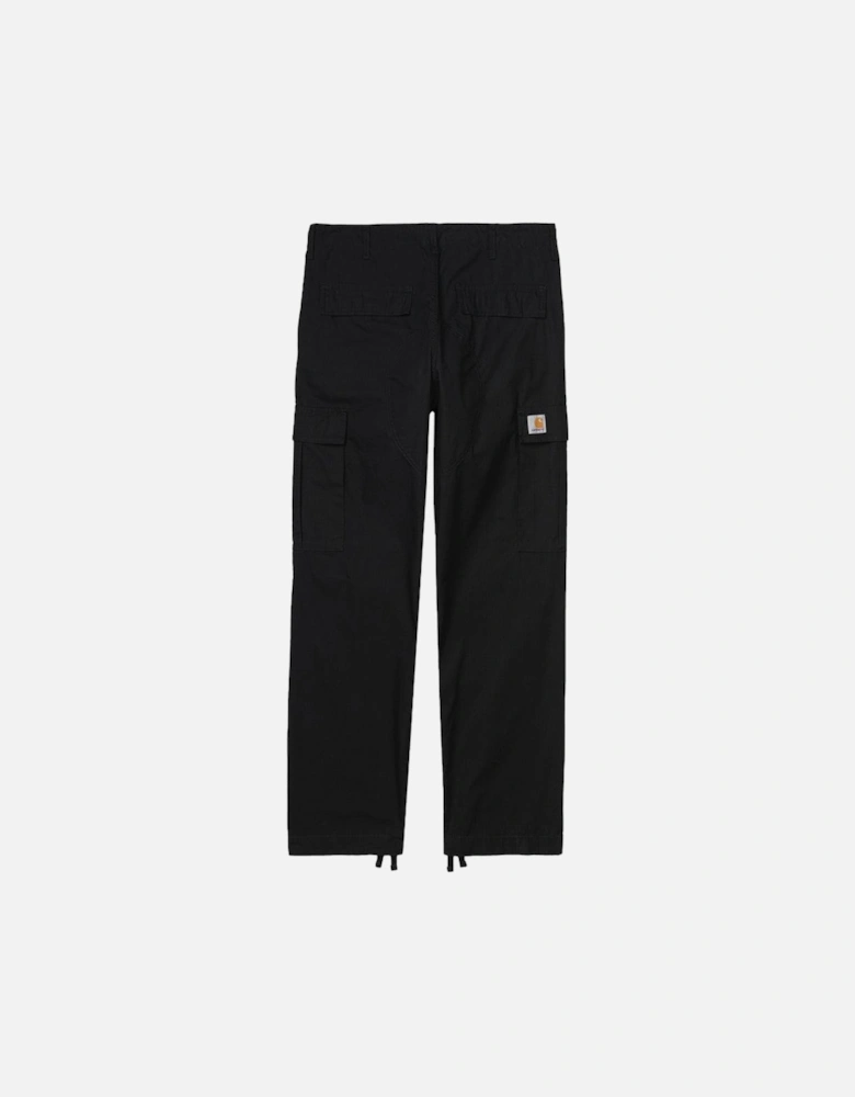 Regular Cargo Pant Black Rinsed