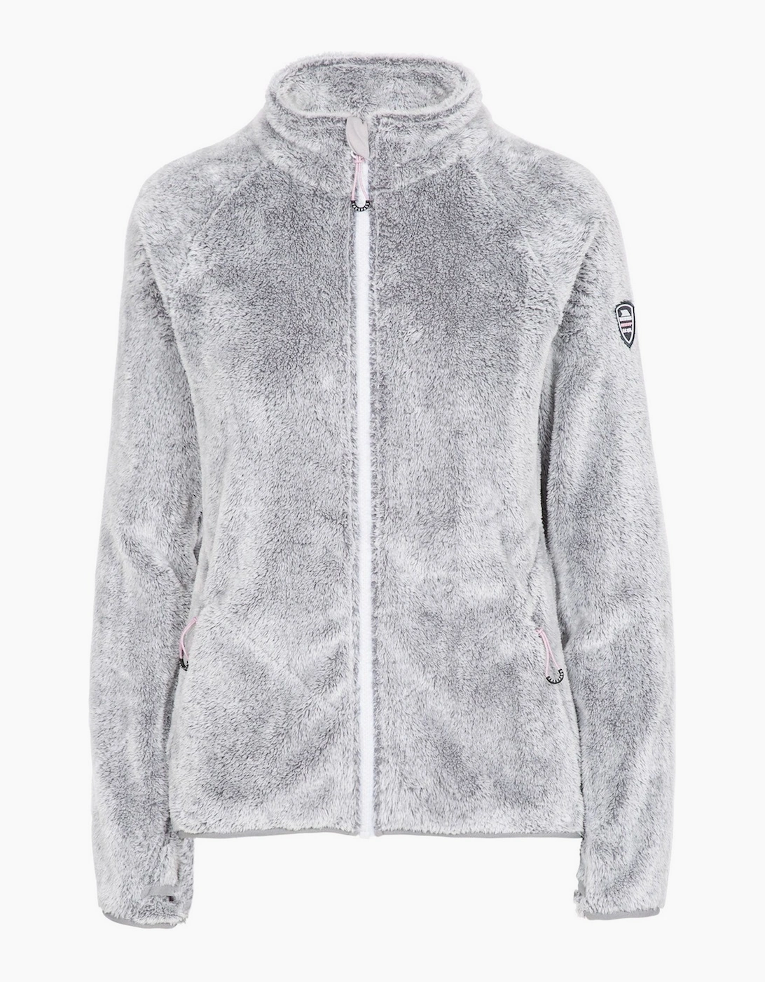 Trespass Women's Silver/Multi / Telltale Winter Fleece Jacket - Size: 18/16