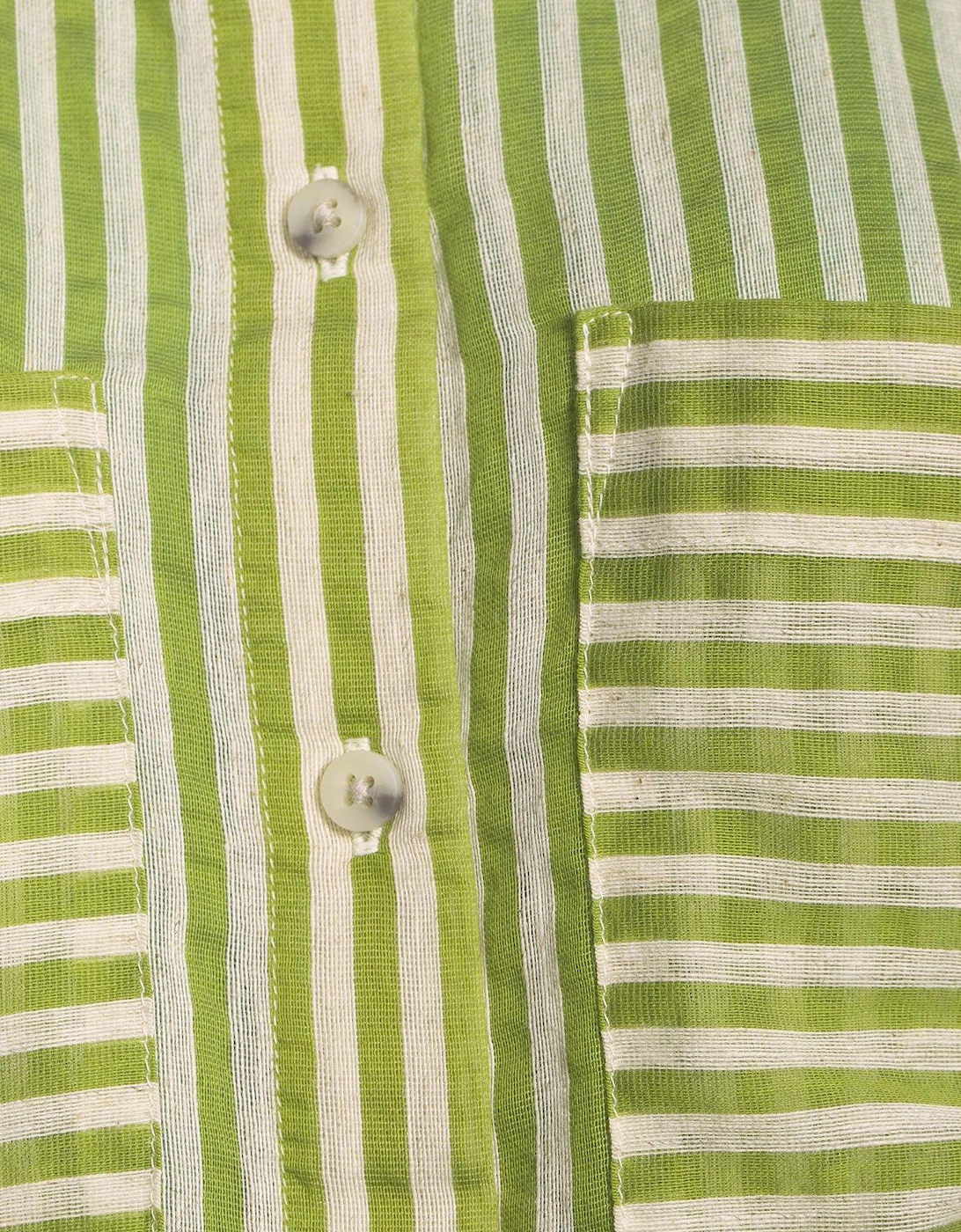 Stripe Shirt - Lime
