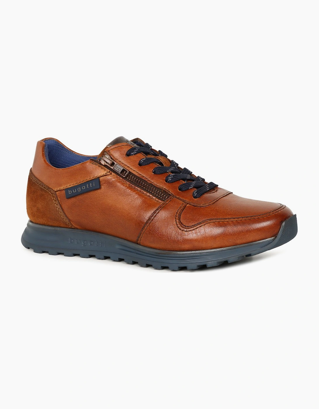 Bugatti Men's Crome Mens Trainers - Brown/Brown - Size: 12