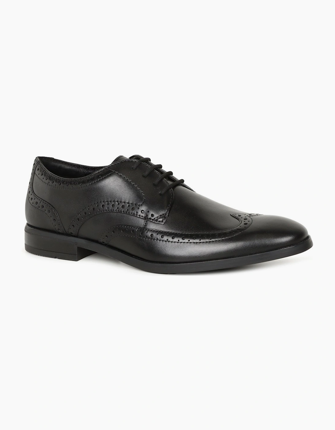 Clarks Men's Brandon Limit Mens Brogues - Black - Size: 9.5