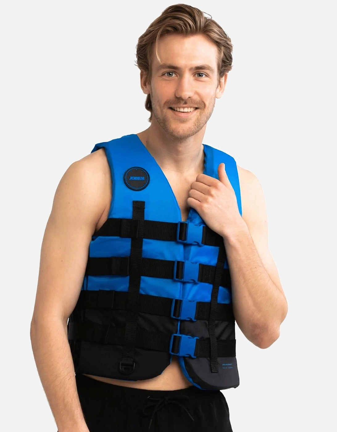 Jobe Unisex Blue Adults 4 Buckle 5On Iso-Certified Buoyancy Aid  S