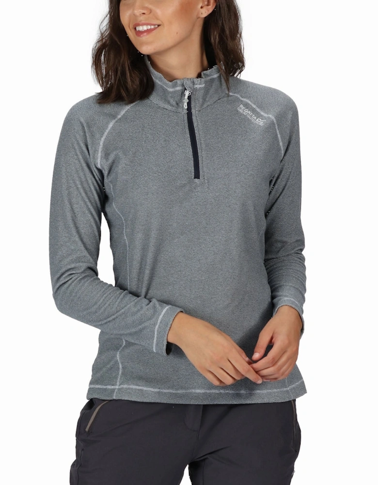 Womens Montes Lightweight Half Zip Fleece