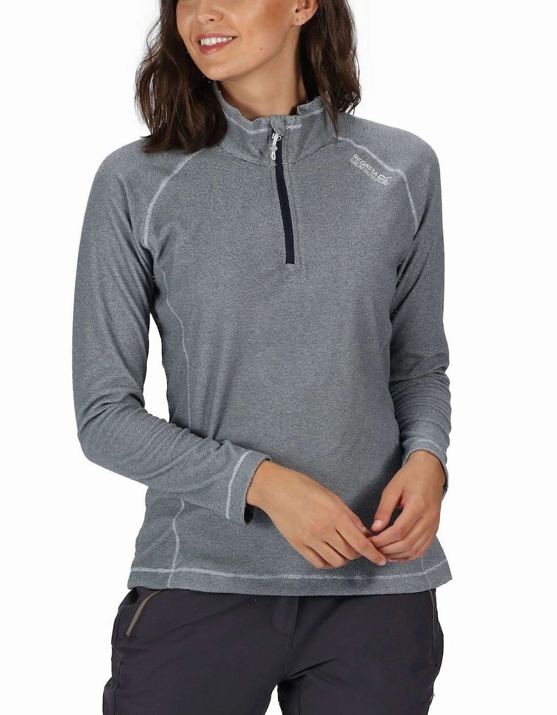 Womens Montes Lightweight Half Zip Fleece, 2 of 1