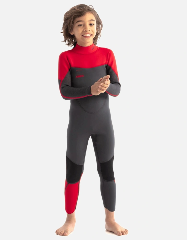 Kids Boston 3/2mm Back Zip Full Length Wetsuit