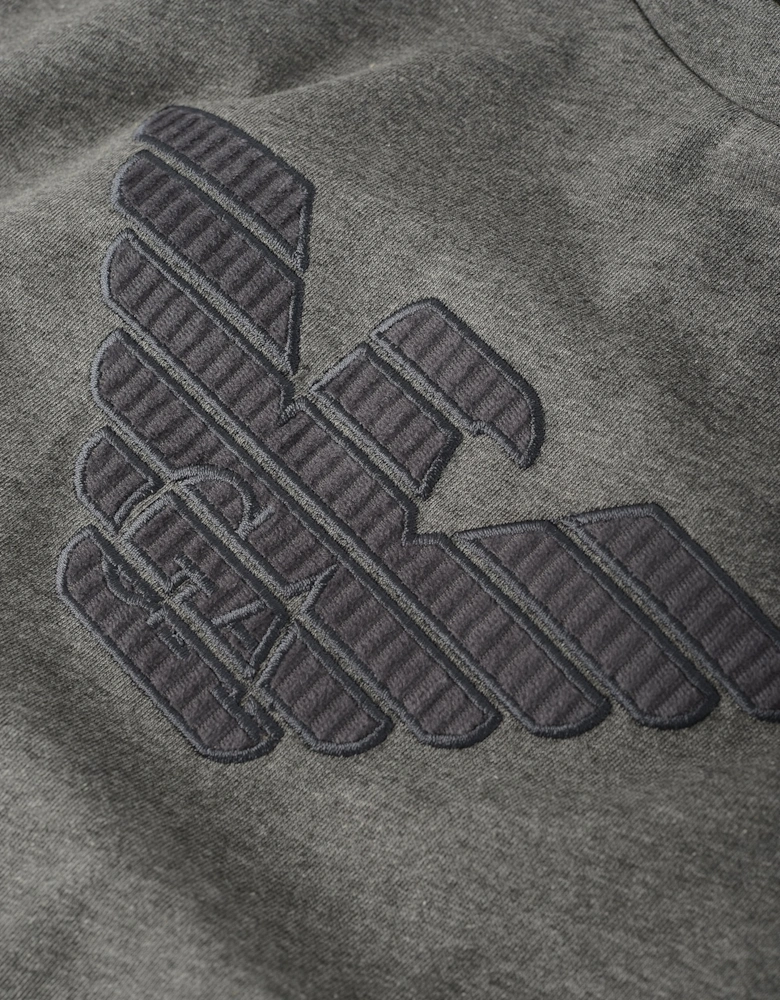 Cotton T-shirt With Branding Grey