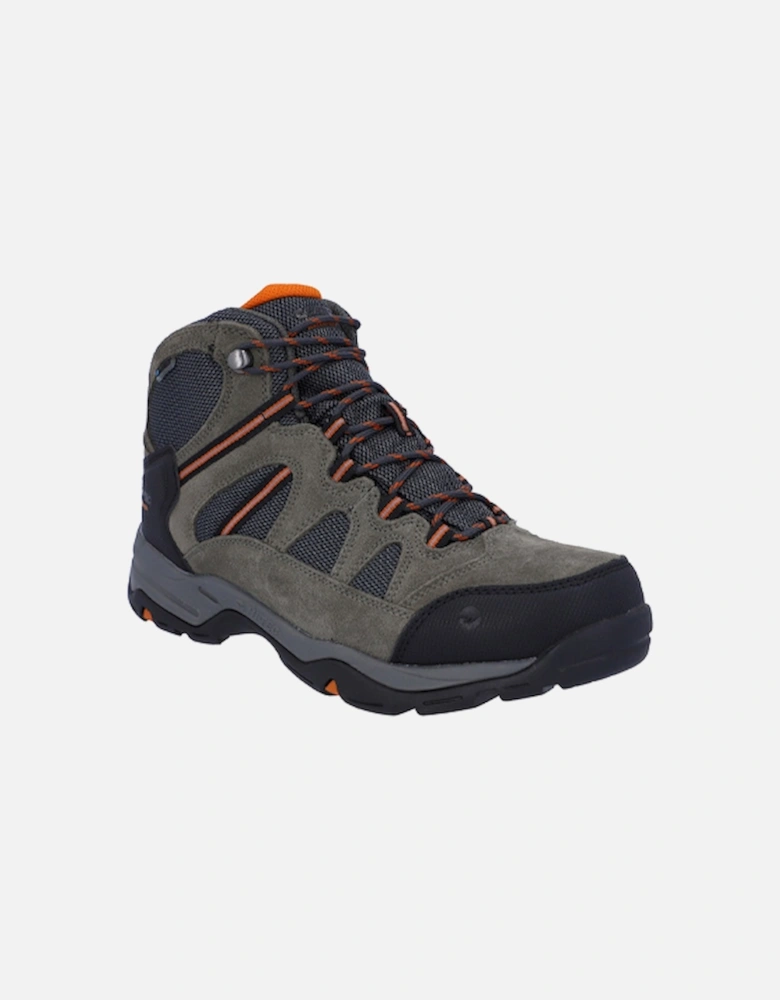 Men's Bandera II Waterproof Hiking Boot Charcoal/Grey/Burnt Orange