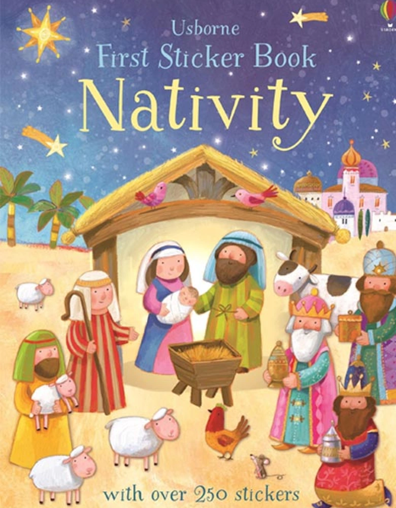 First Sticker Book Nativity