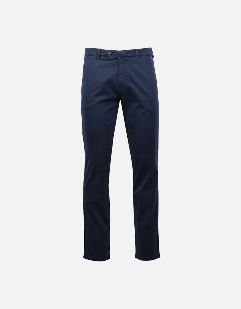 Roma Cotton Trouser Blue