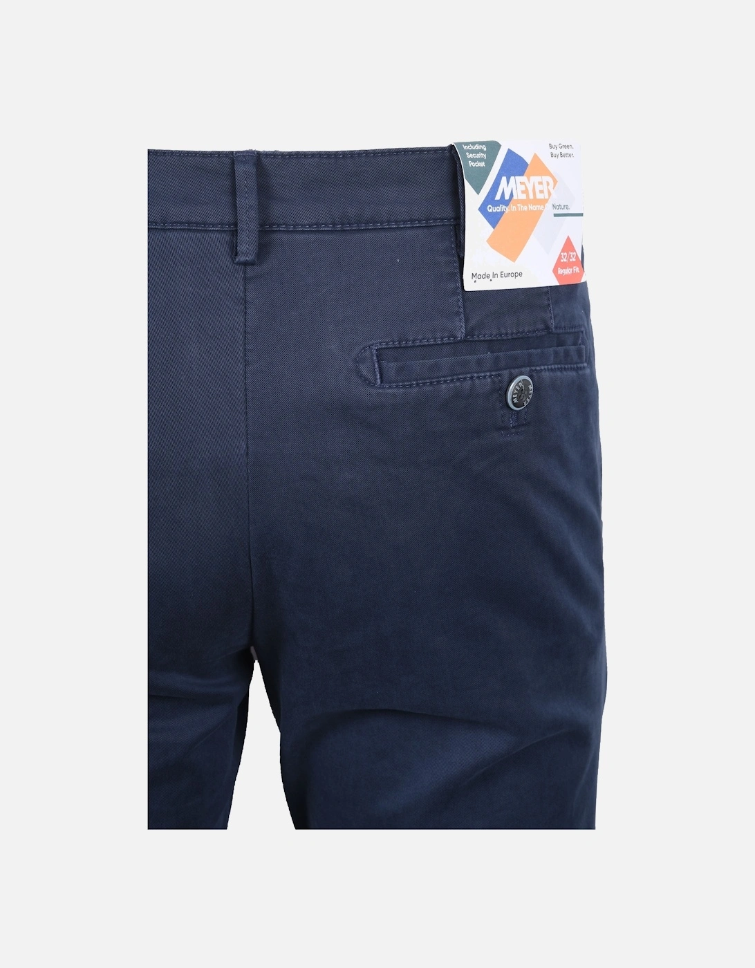 Roma Cotton Trouser Blue, 5 of 4